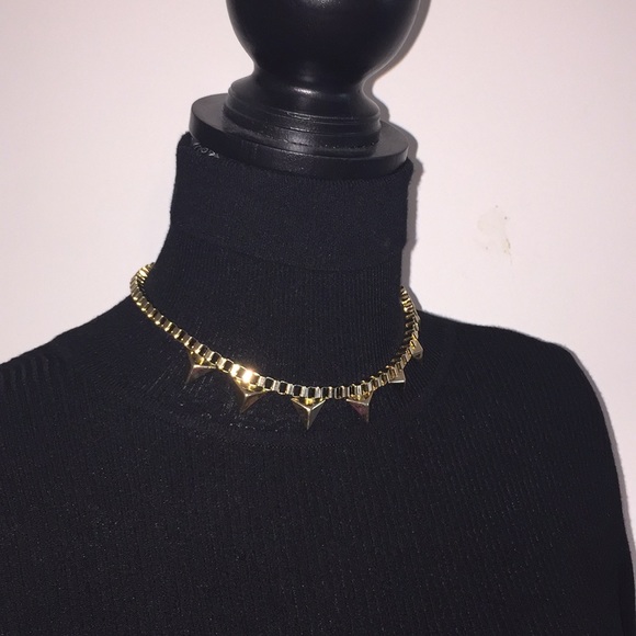 Vintage Jewelry - Vintage Fashion Vermeil Jewelry 16” Long Necklace